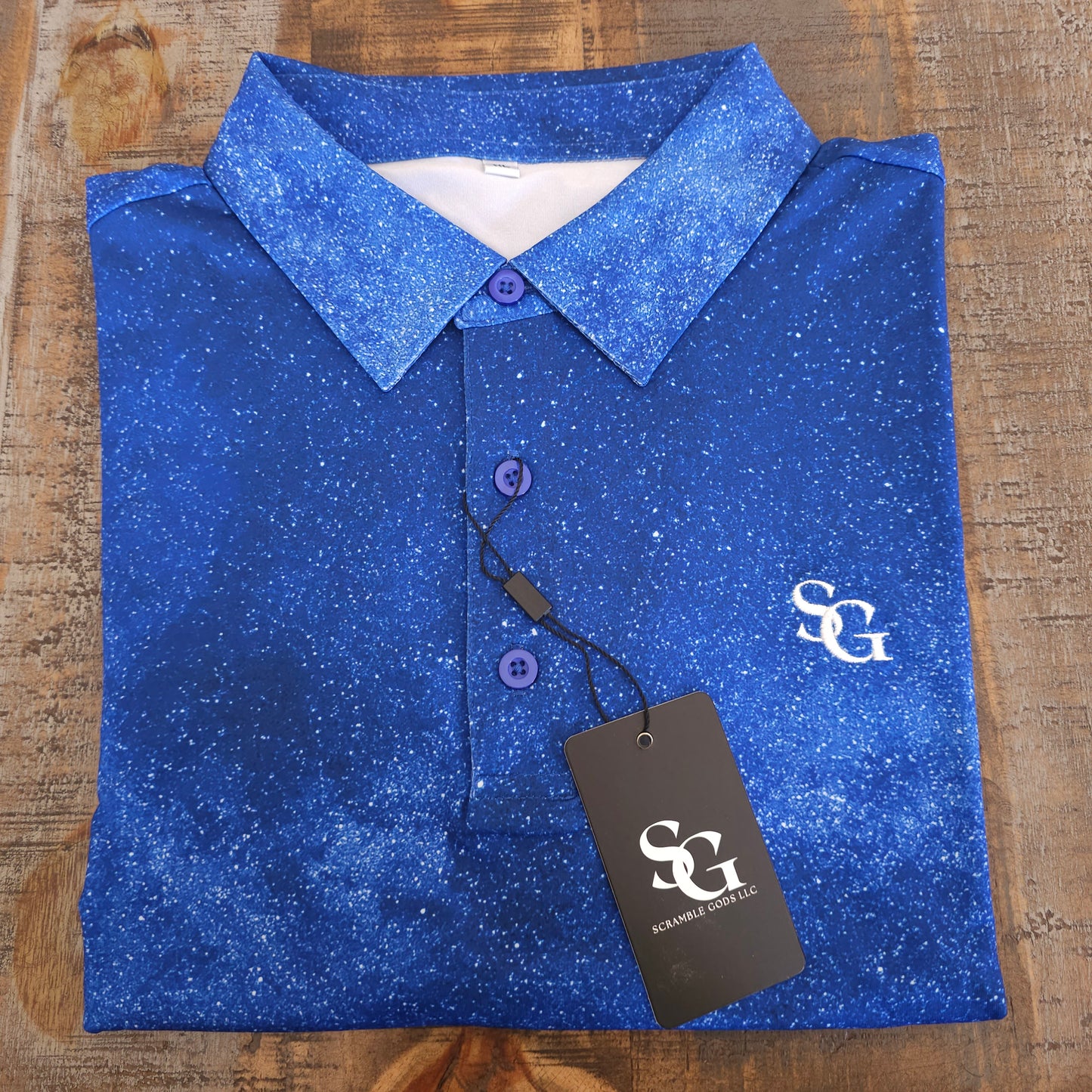 Star Gazer Golf Polo
