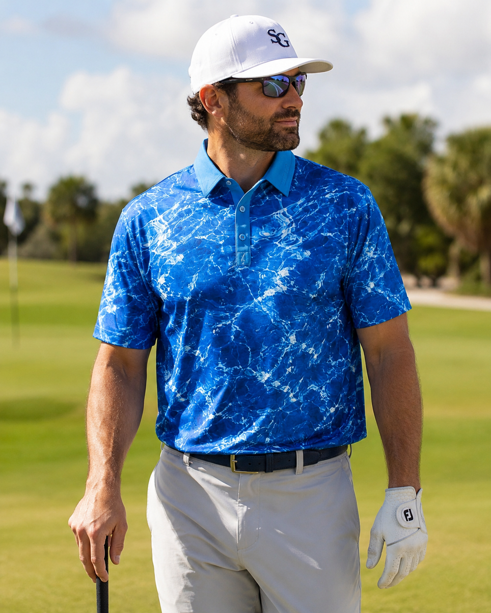 Blue Lagoon Golf Polo