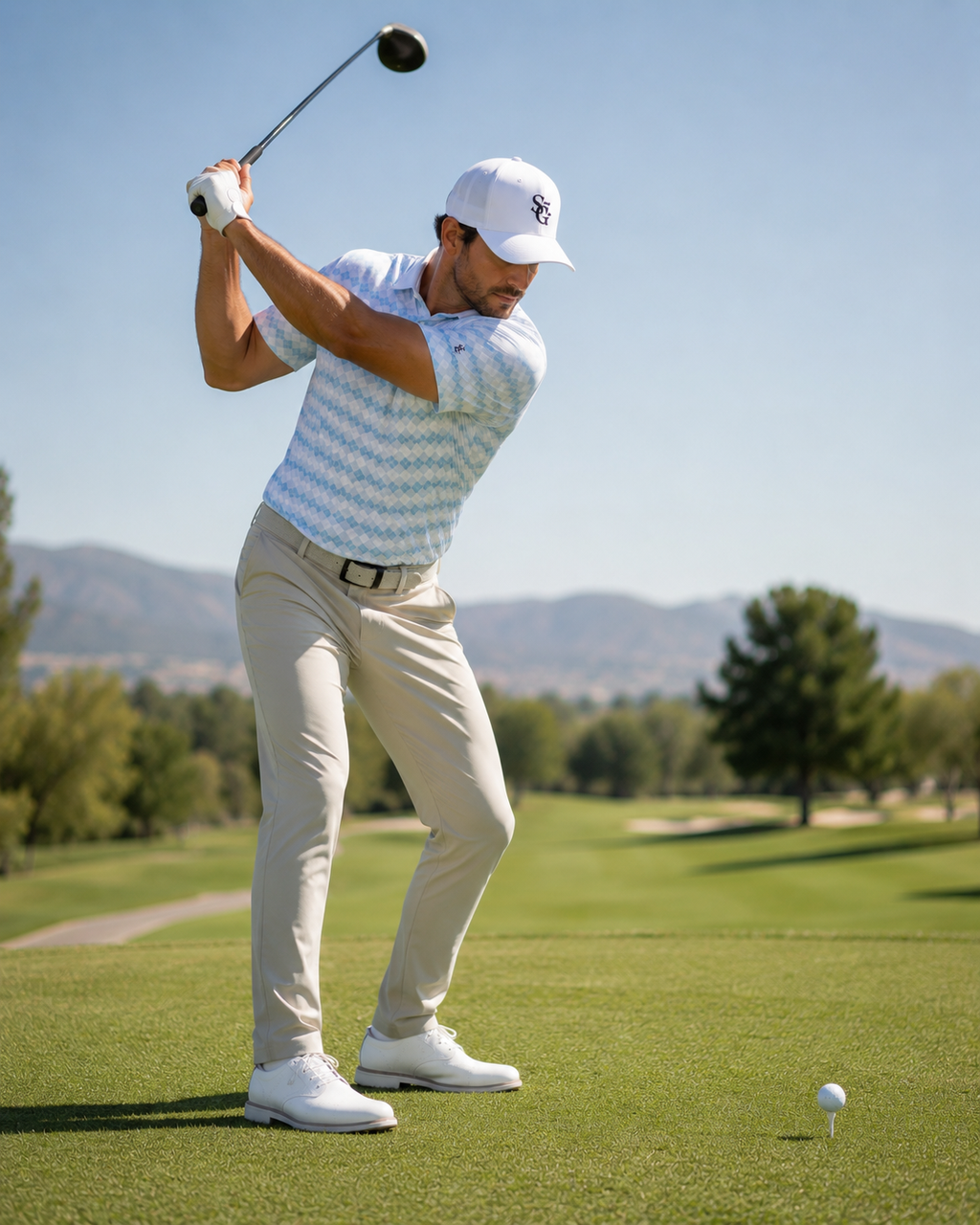 SG Argyle Golf Polo