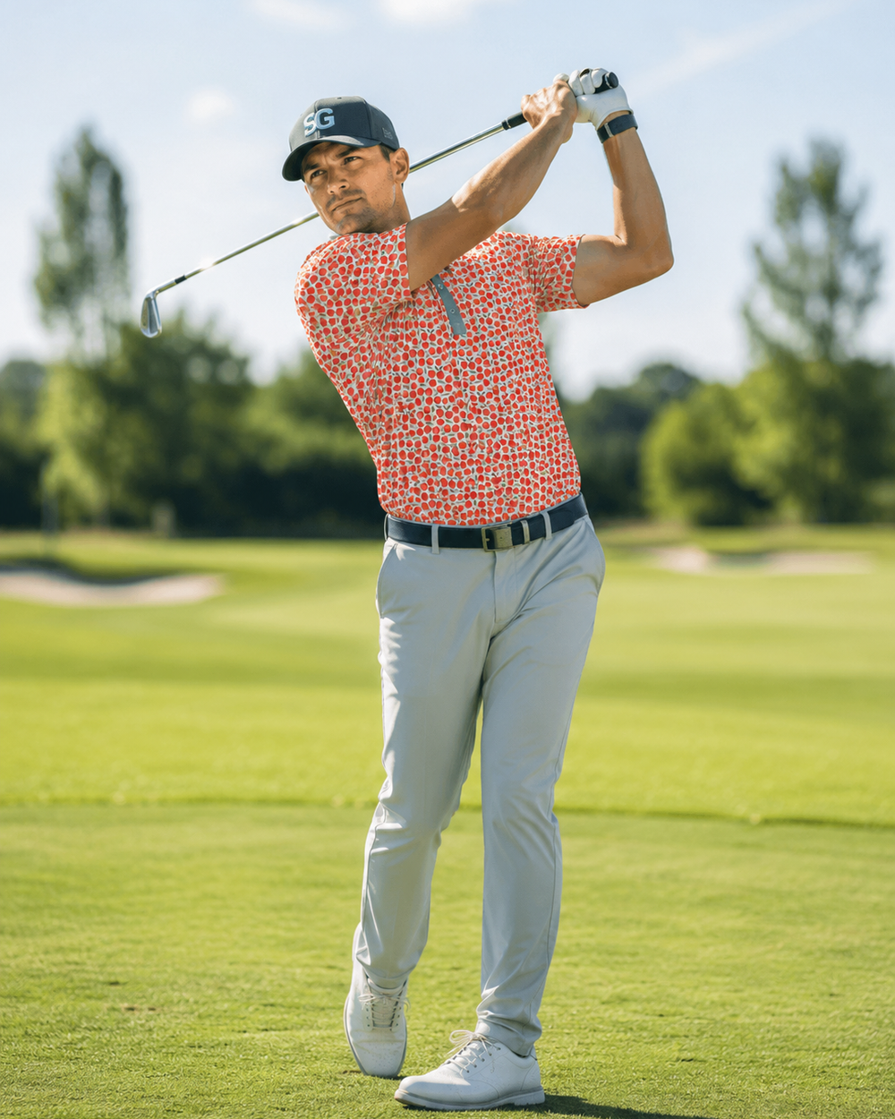 Peach Perfect Golf Polo