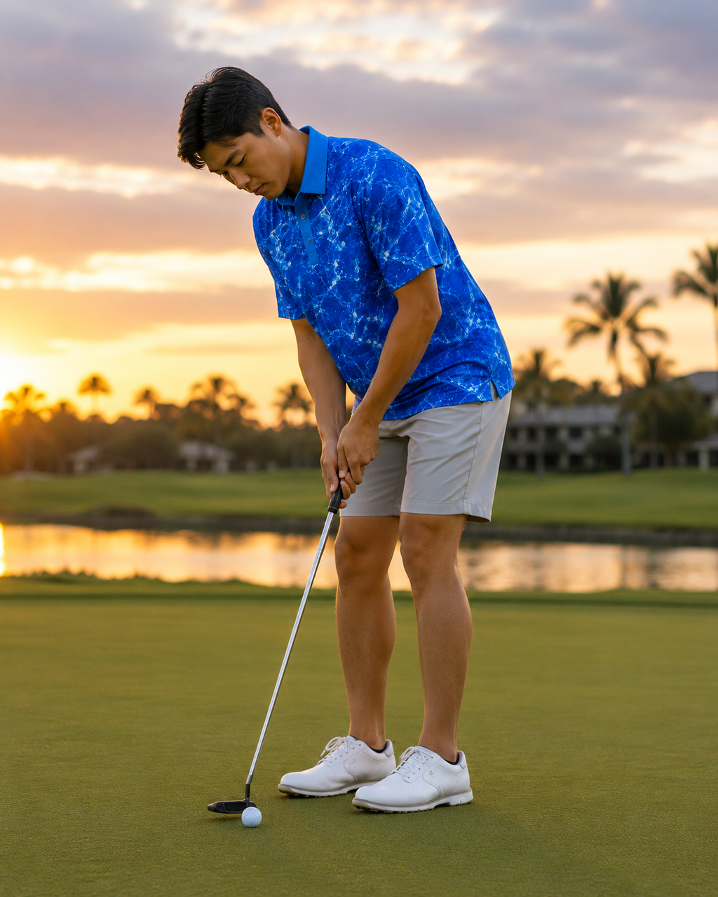 Blue Lagoon Golf Polo